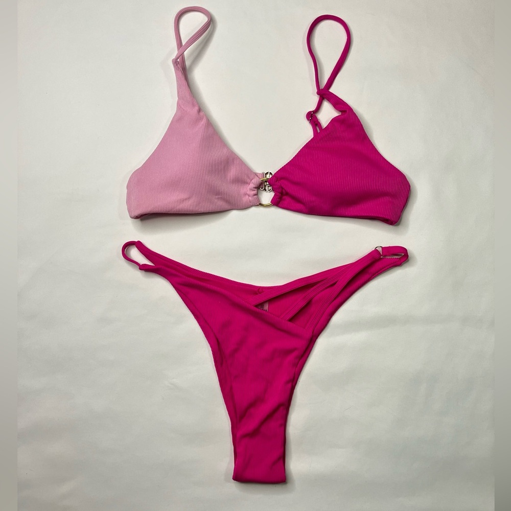 Zaful Color Block Bikini NWOT